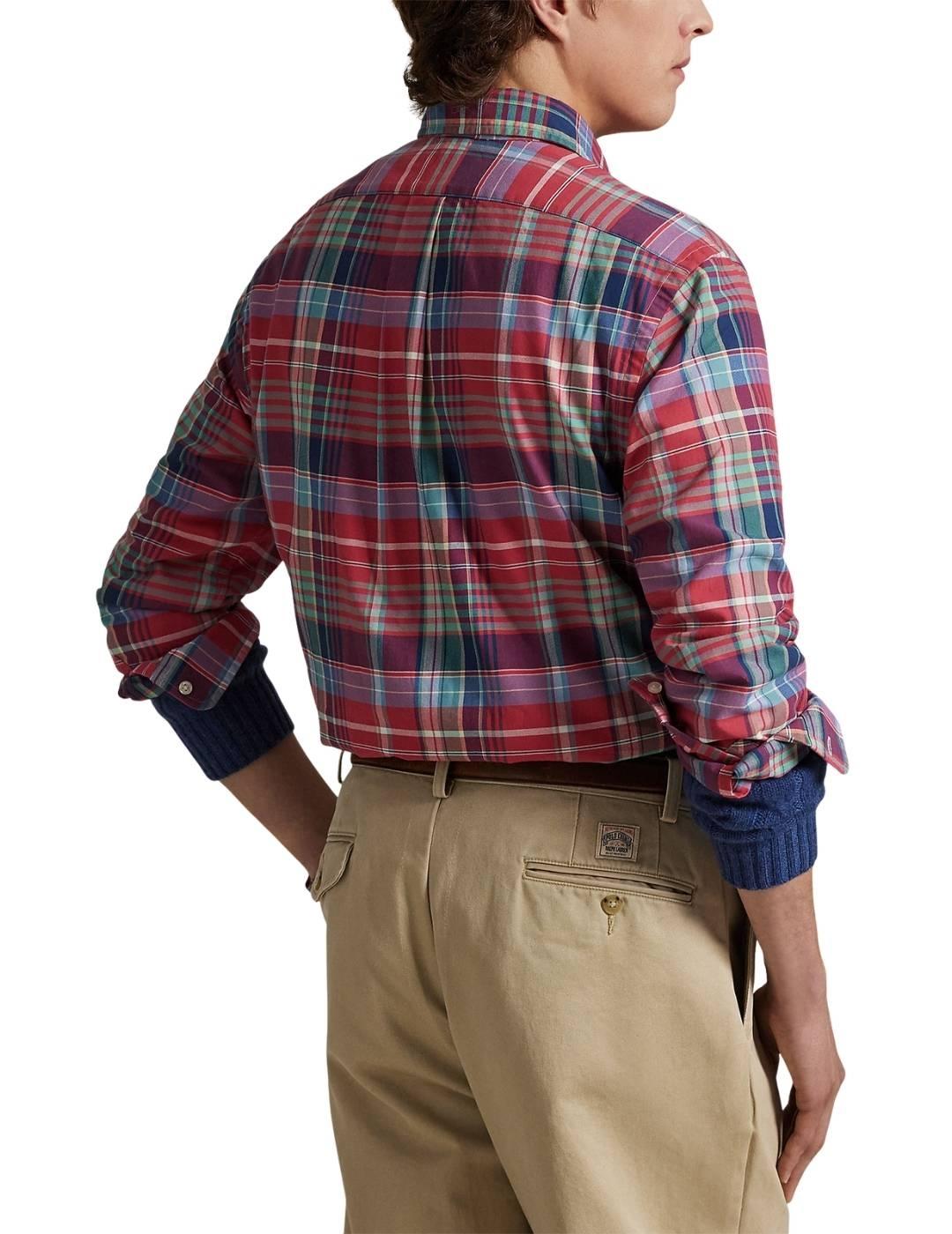 Camisa Polo Ralph Lauren de oxford con estampado a cuadros