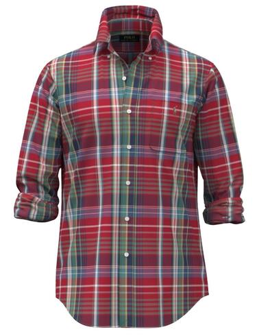 Camisa Polo Ralph Lauren de oxford con estampado a cuadros