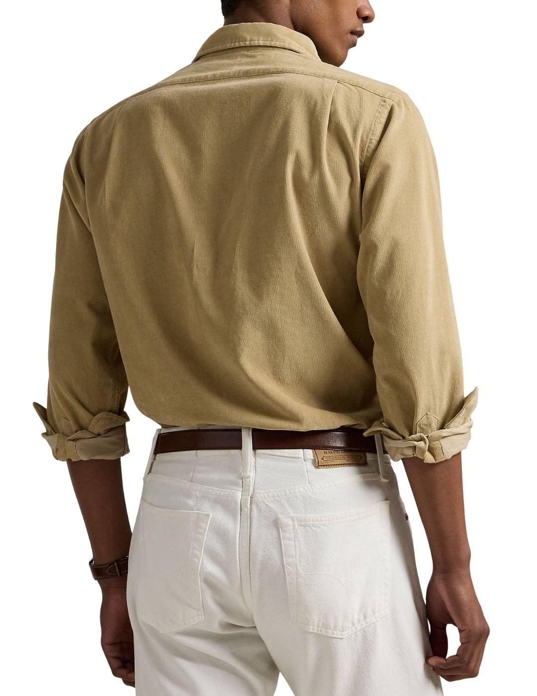 Camisa Polo Ralph Lauren de pana para hombre