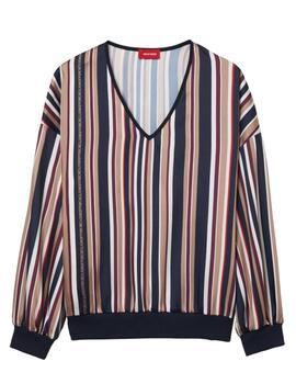 Blusa fluida Lion of Porches a rayas para mujer