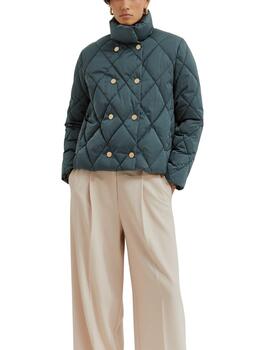 Chaqueta acolchada Lion of Porches en verde para mujer