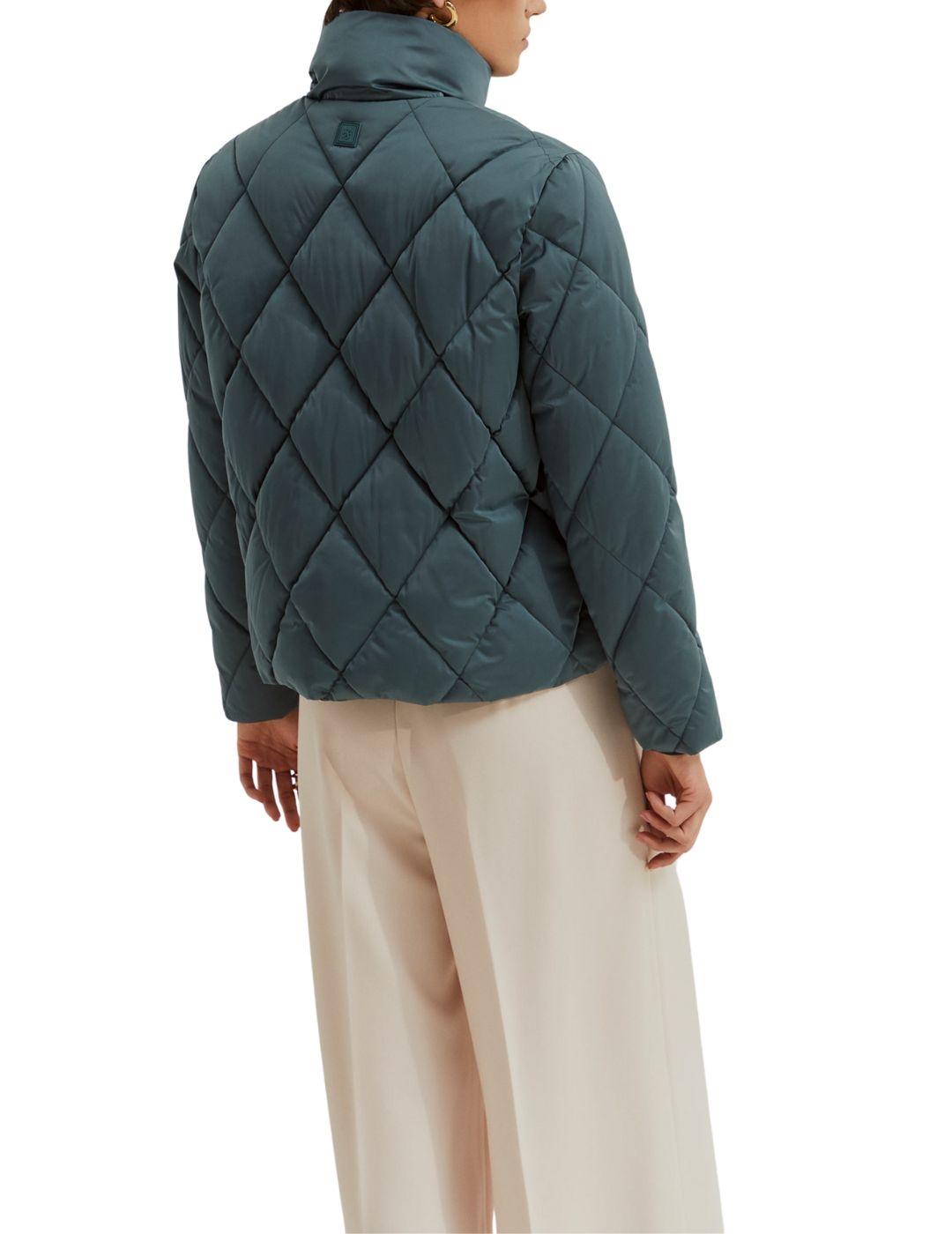 Chaqueta acolchada Lion of Porches en verde para mujer