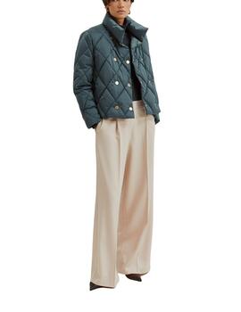 Chaqueta acolchada Lion of Porches en verde para mujer