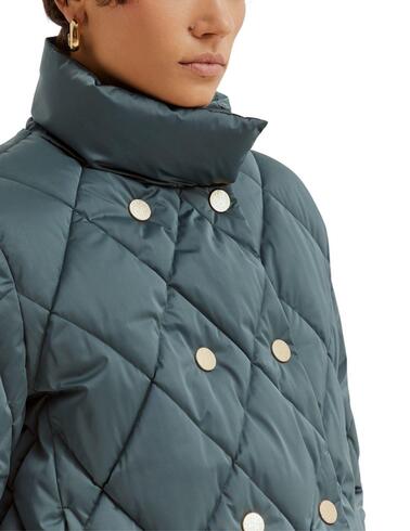 Chaqueta acolchada Lion of Porches en verde para mujer