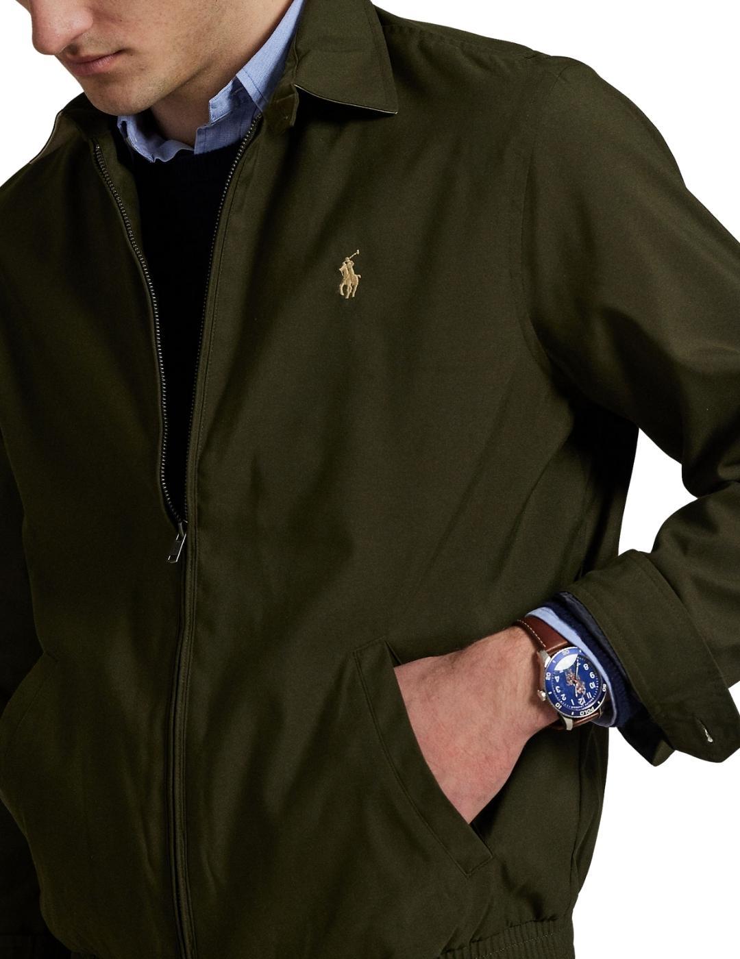Cazadora Polo Ralph Lauren verde de hombre