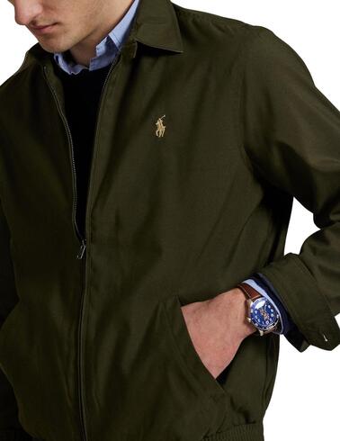 Cazadora Polo Ralph Lauren verde de hombre