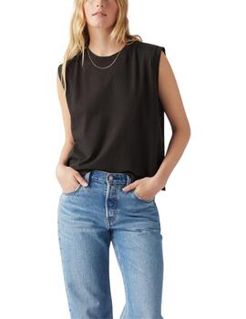 Camiseta Levi's® Boxy Tank para mujer en negro