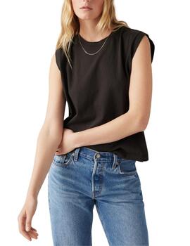 Camiseta Levi's® Boxy Tank para mujer en negro