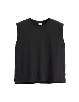 Camiseta Levi's® Boxy Tank para mujer en negro