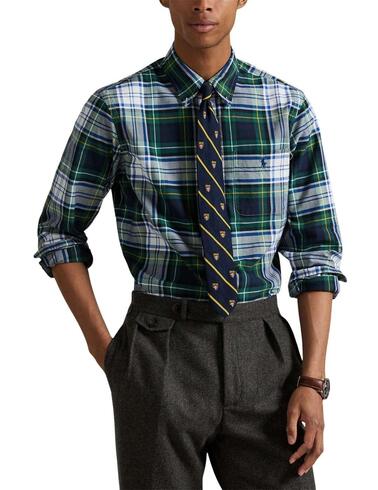 Camisa Polo Ralph Lauren de oxford con estampado a cuadros