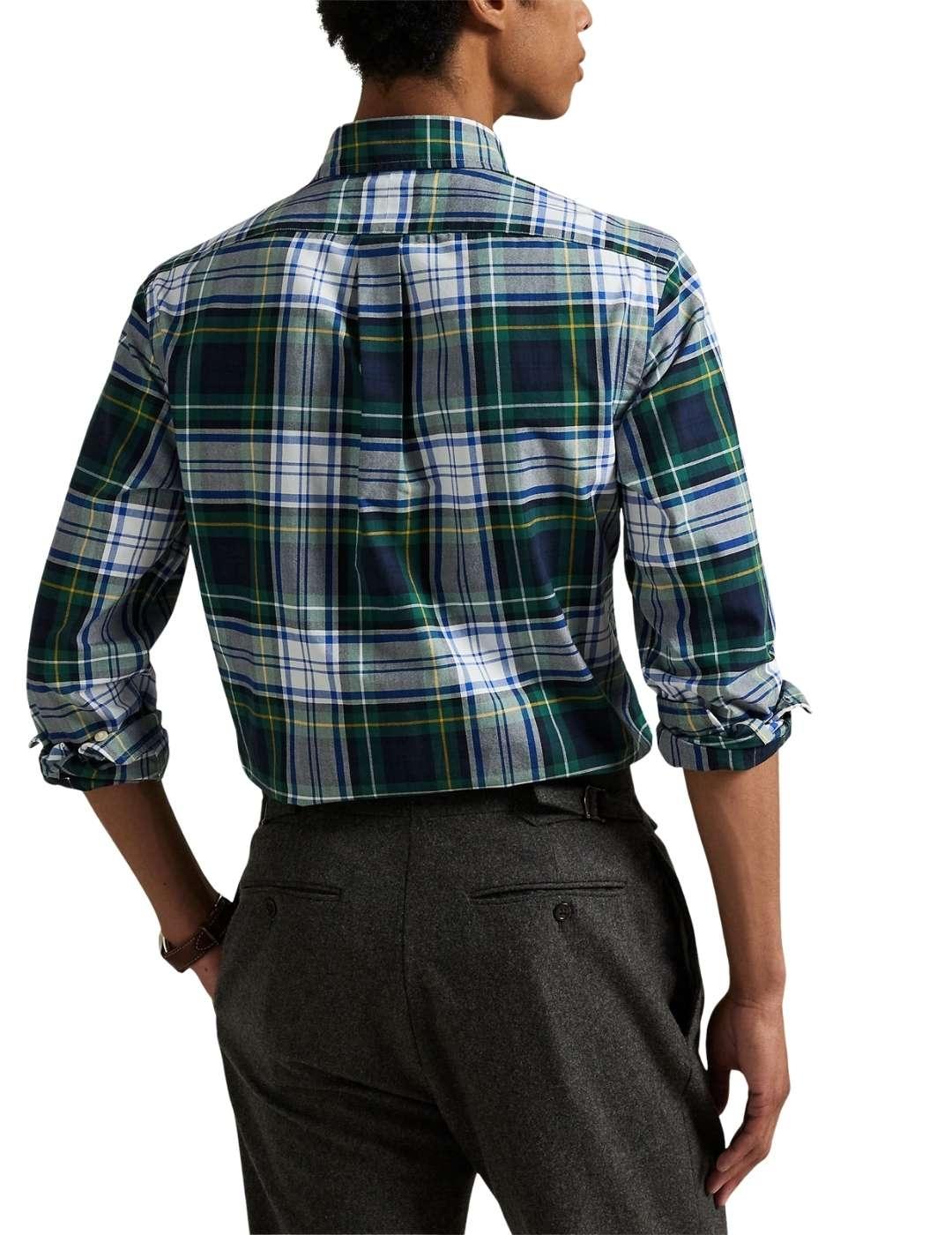 Camisa Polo Ralph Lauren de oxford con estampado a cuadros