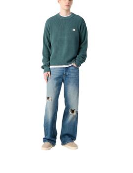 Jersey Calvin Klein de cuello redondo en algodón para hombre
