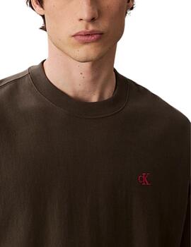 Sudadera Calvin Klein básica de cuello redondo de hombre