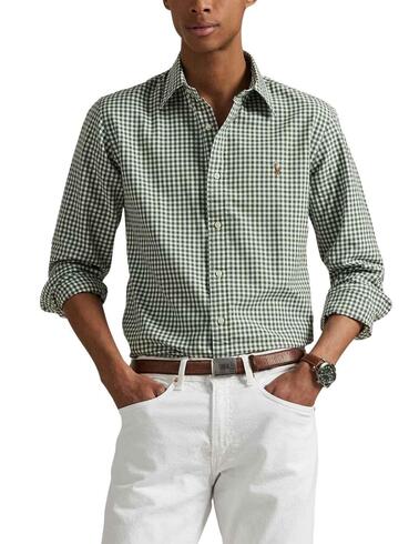 Camisa Polo Ralph Lauren de oxford con estampado a cuadros