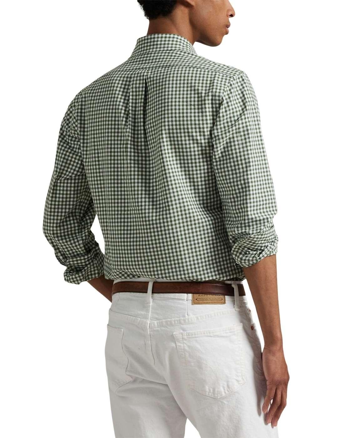 Camisa Polo Ralph Lauren de oxford con estampado a cuadros