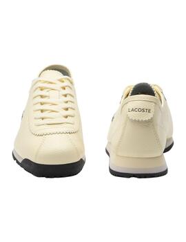 Zapatillas Lacoste Club-Low mujer vainilla