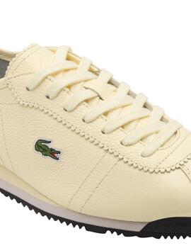 Zapatillas Lacoste Club-Low mujer vainilla