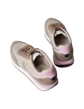 Zapatillas Calvin Klein Retro Runner de nylon para mujer