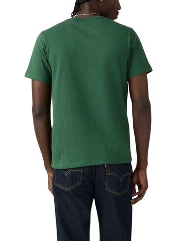 Camiseta Levi's® Short Sleeve Housemarket Tee verde hombre