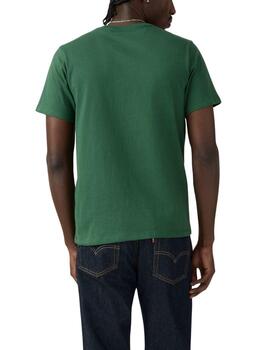 Camiseta Levi's® Short Sleeve Housemarket Tee verde hombre