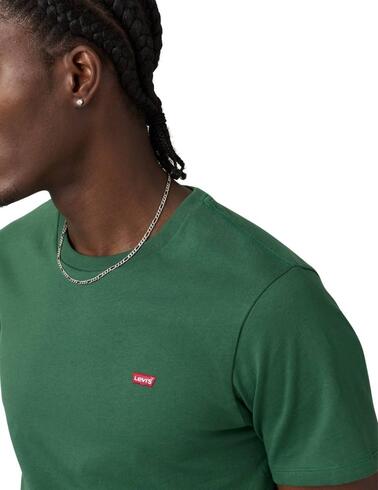 Camiseta Levi's® Short Sleeve Housemarket Tee verde hombre