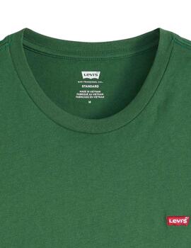 Camiseta Levi's® Short Sleeve Housemarket Tee verde hombre