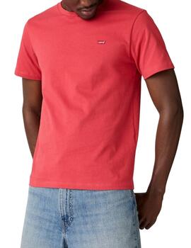 Camiseta Levi's® Short Sleeve Housemarket Tee roja de hombre