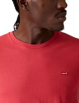 Camiseta Levi's® Short Sleeve Housemarket Tee roja de hombre