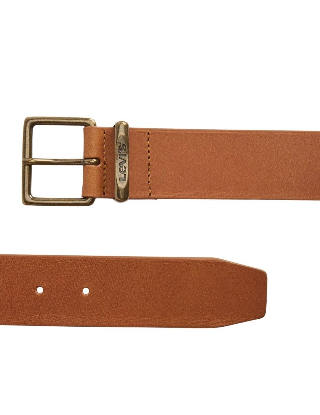 Cinturón Levi's® Keeper de cuero unisex en cuero