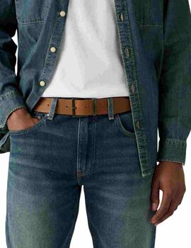 Cinturón Levi's® Keeper de cuero unisex en cuero