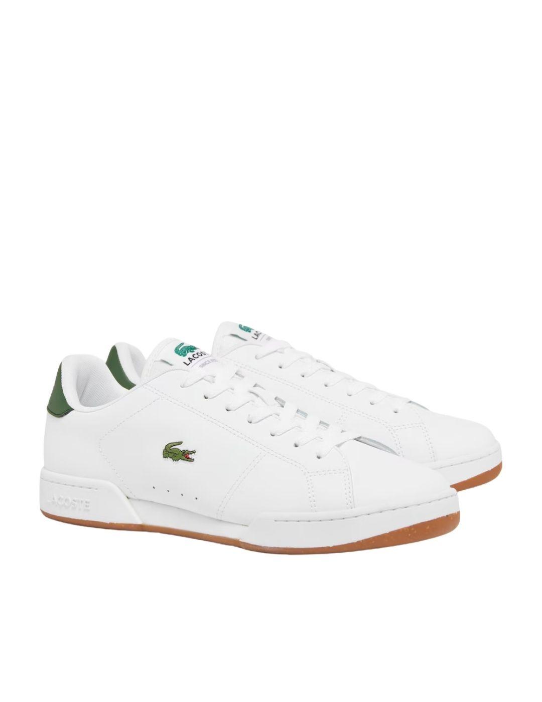 Zapatillas Lacoste Carnaby Cup de piel blancas para hombre