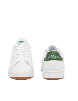 Zapatillas Lacoste Carnaby Cup de piel blancas para hombre