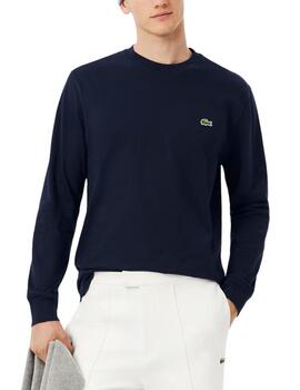 Camiseta Lacoste de algodón de manga larga para hombre