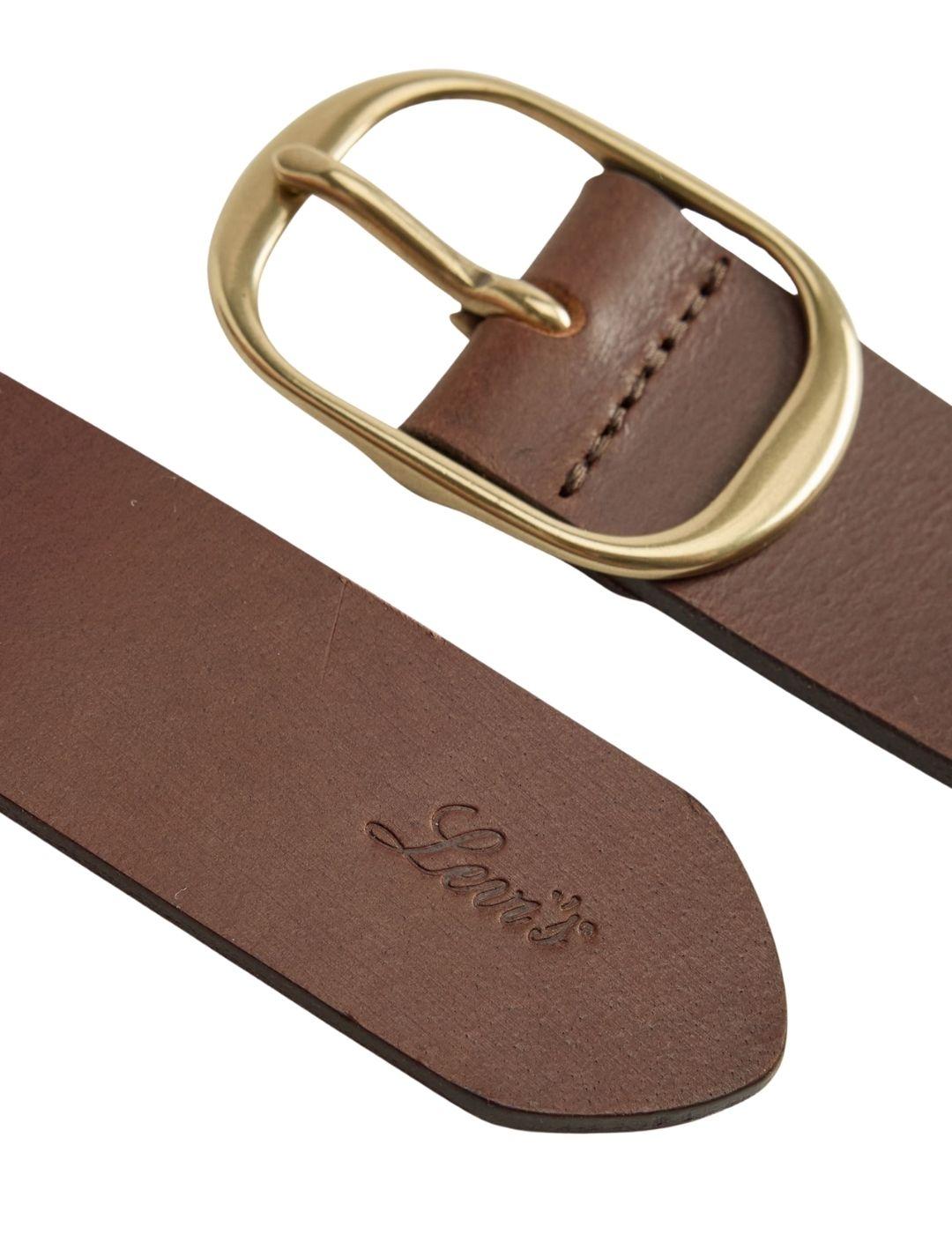 Cinturón Levi's® Madison Belt de cuero unisex en cuero