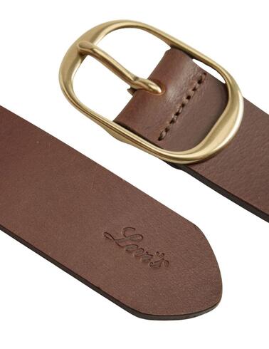 Cinturón Levi's® Madison Belt de cuero unisex en cuero