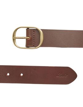 Cinturón Levi's® Madison Belt de cuero unisex en cuero