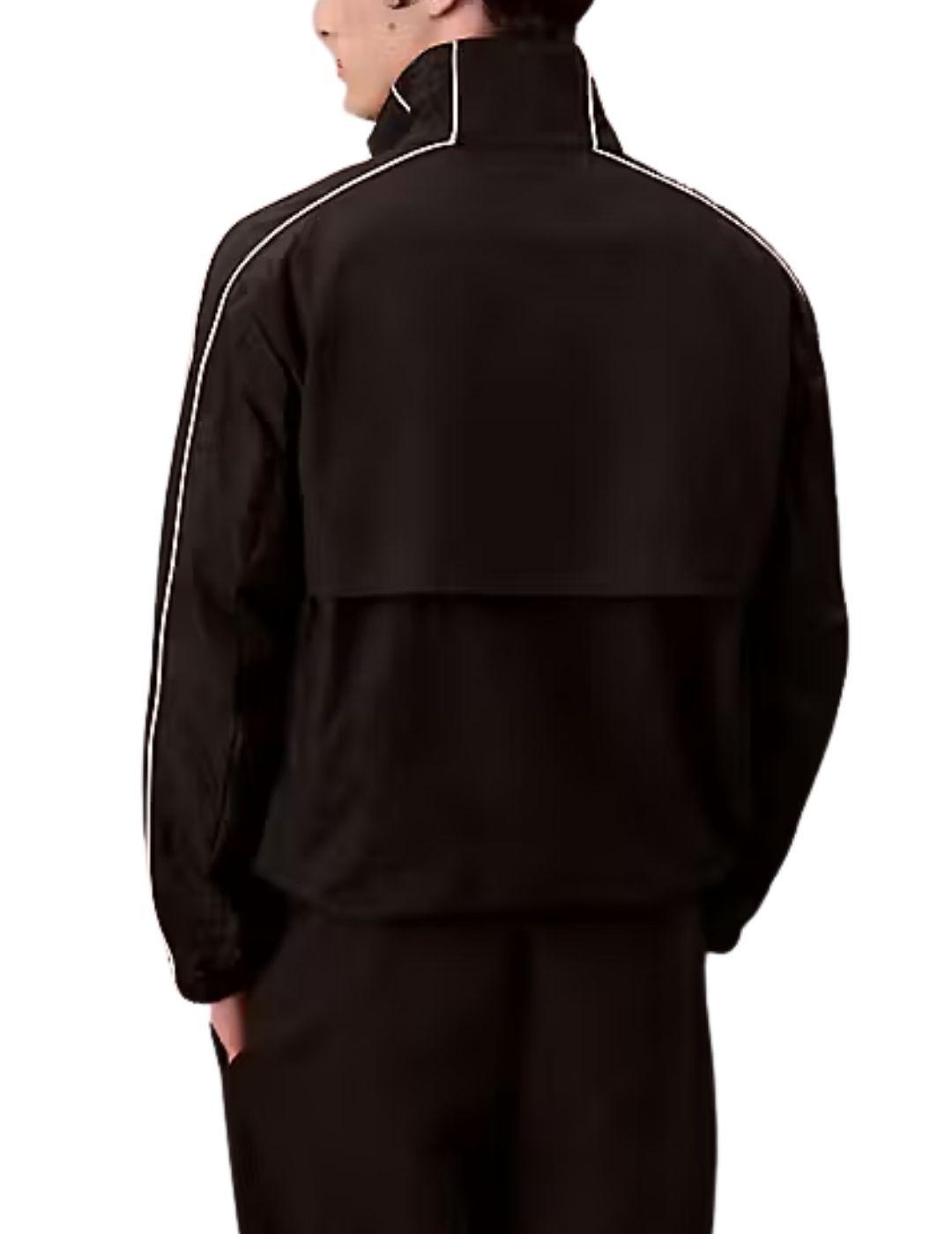 Calvin Klein cortavientos negro hombre