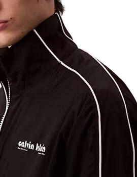 Calvin Klein cortavientos negro hombre