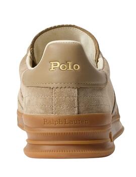 Ralph Lauren zapatillas Aera beige