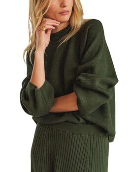 Indi & Cold jersey de punto verde
