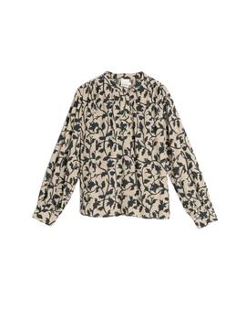 Camisa Indi & Cold blusa cuello mao con estampado floral