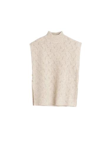 Chaleco Indi & Cold de punto de fantasía para mujer