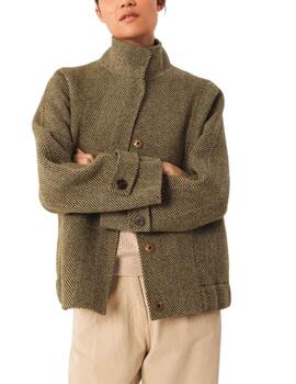 Abrigo Indi & Cold tipo bomber khaki
