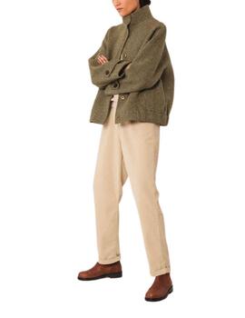 Abrigo Indi & Cold tipo bomber khaki