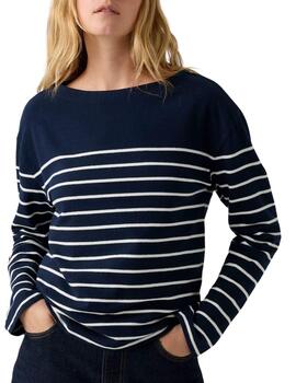Jersey Levi's® depunto a rayas marino finito mujer
