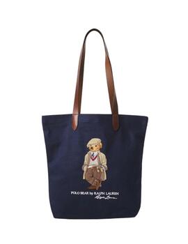 Bolso Polo Ralph Lauren de lona con Polo Bear bordado