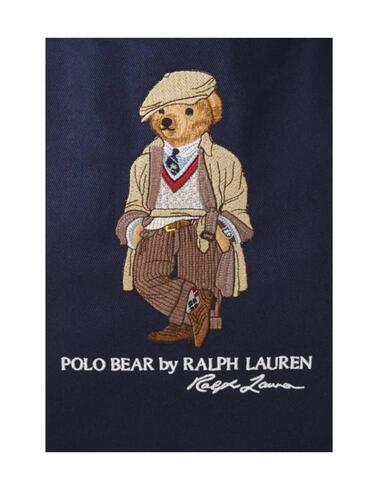 Bolso Polo Ralph Lauren de lona con Polo Bear bordado