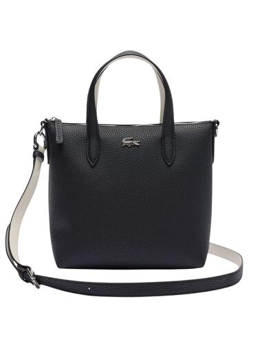 Bolso Lacoste mini tote Anna en negro para mujer