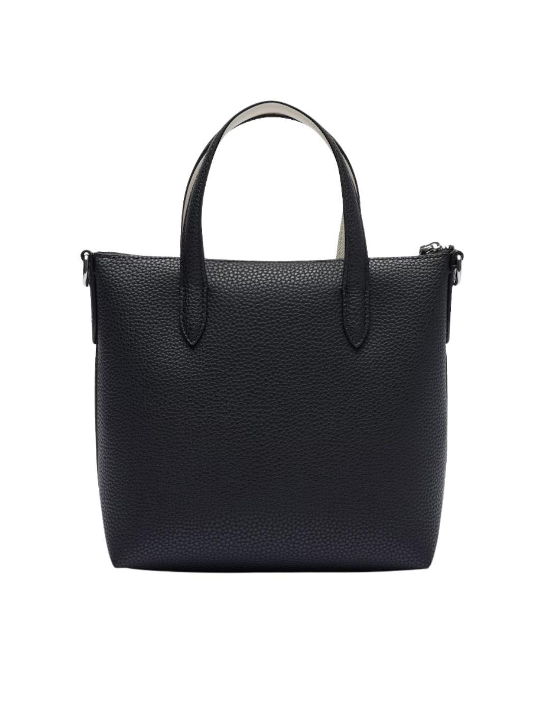 Bolso Lacoste mini tote Anna en negro para mujer