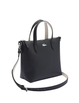 Bolso Lacoste mini tote Anna en negro para mujer